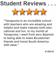 classes correct posture in quito Yanapuma Foundation and Spanish School