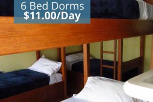 6 Bed Dormitory in the Hostel.